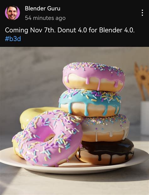 Blender Beginner Donut Series — Blender Guru.